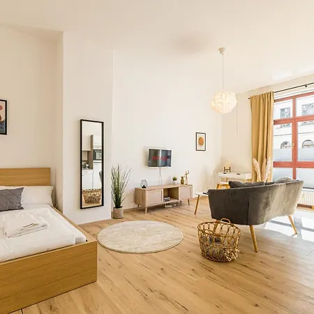 Apartment Zentral Clara-zetkin-park Kuche Netflix